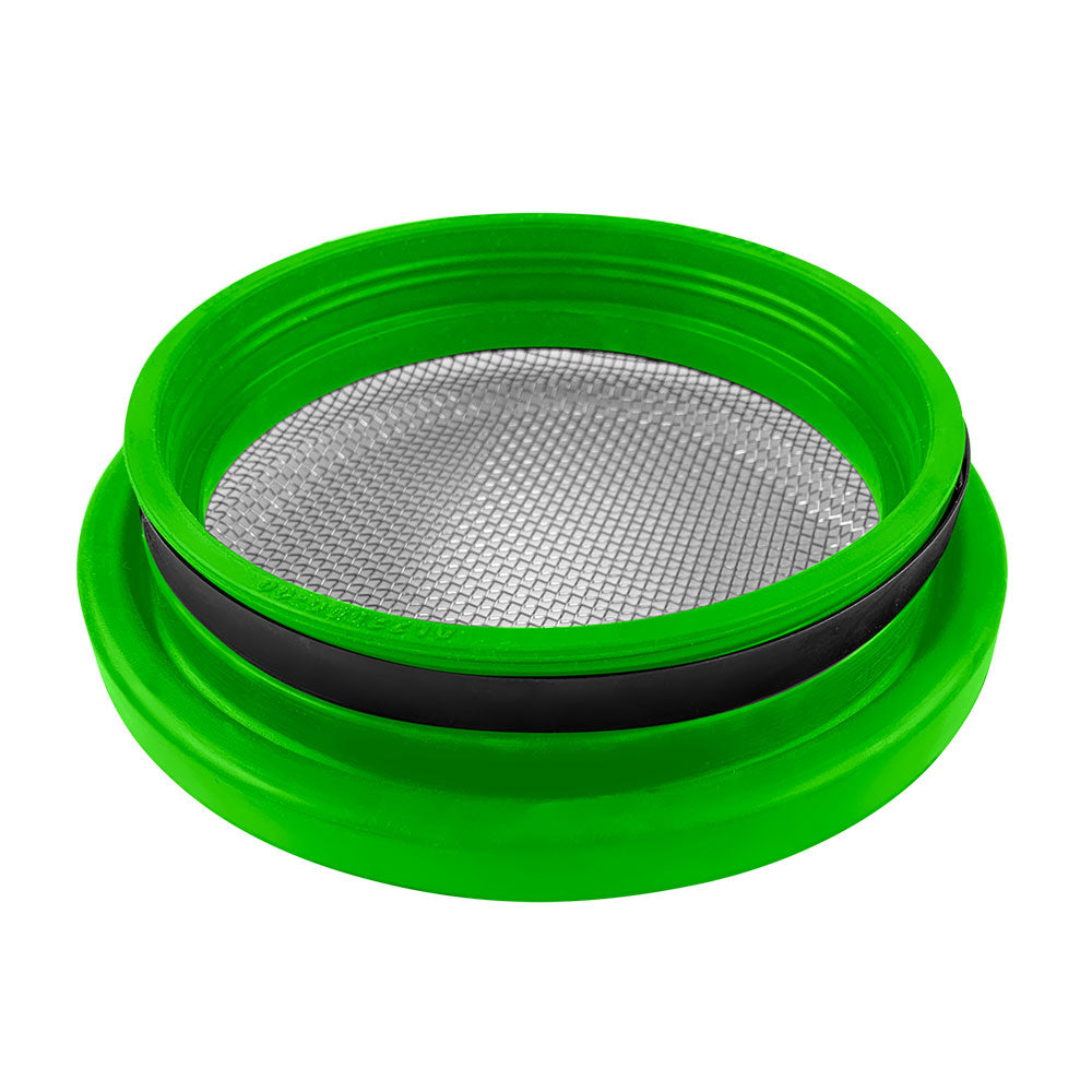 S&B Filter 77-3006 Turbo Screen 4.0 Inch Lime Green Stainless Steel Mesh W/Stainless Steel Clamp