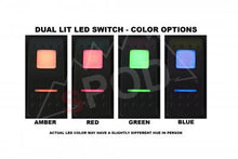 Load image into Gallery viewer, sPOD 8-600-07-LED-R 8 Switch Panel Source SE System For 07-08 Wrangler JK Red