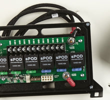 Load image into Gallery viewer, sPOD 800-MOD Universal Modular 6 Switch Panel w Source Bracket Battery Cables