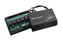 sPOD 800-MOD Universal Modular 6 Switch Panel w Source Bracket Battery Cables