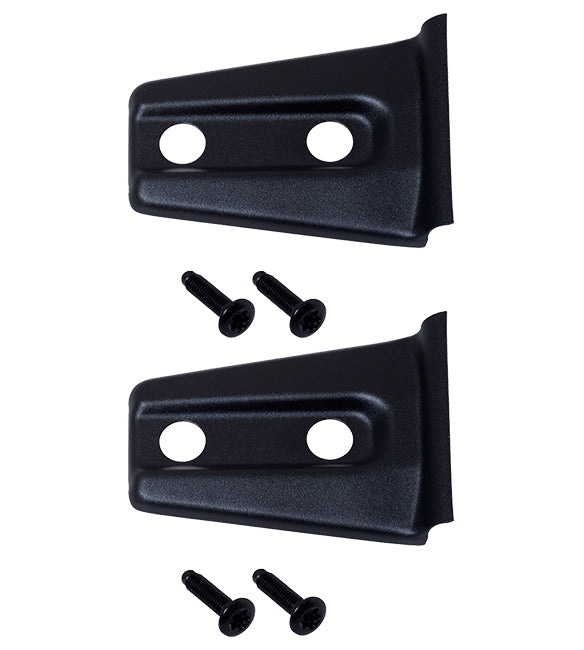 Kentrol 80019 Black Hood Hinge Overlays Pair 07-18 Wrangler JK