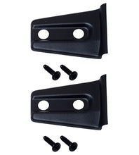 Load image into Gallery viewer, Kentrol 80019 Black Hood Hinge Overlays Pair 07-18 Wrangler JK