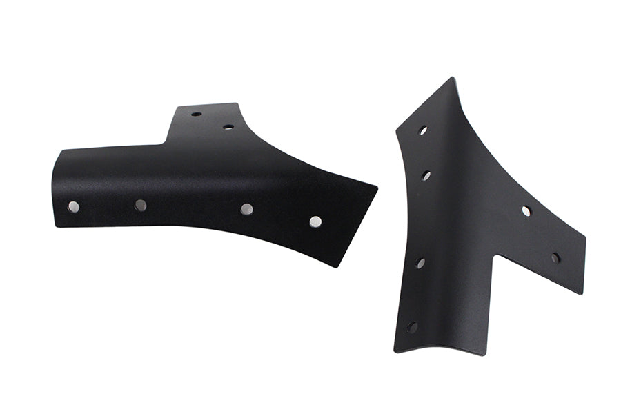 Kentrol 80574 Black Windshield Supports Pair 07-18 Wrangler JK