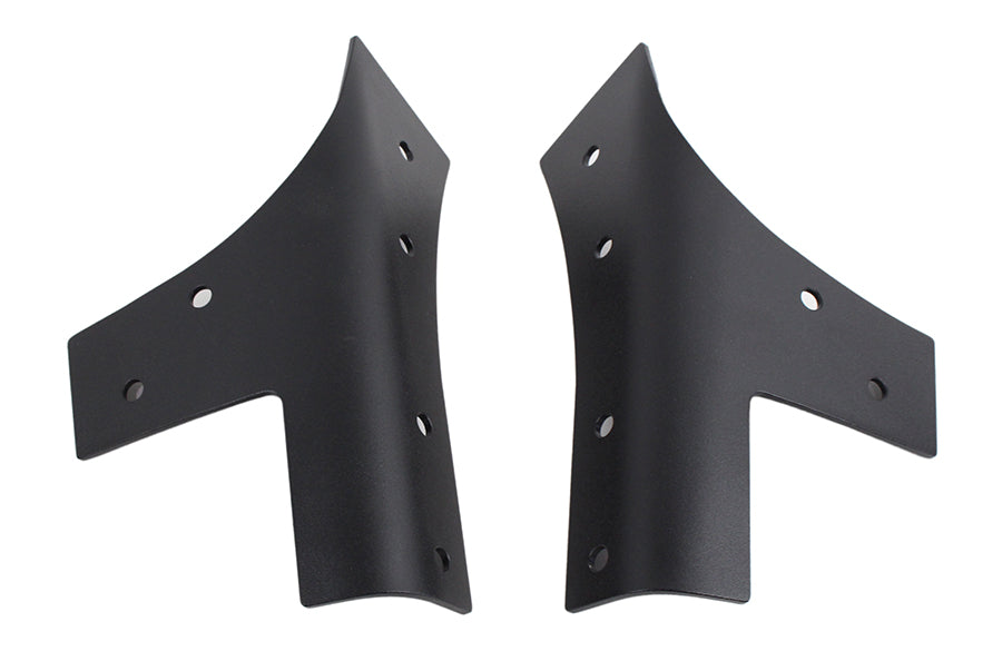 Kentrol 80574 Black Windshield Supports Pair 07-18 Wrangler JK