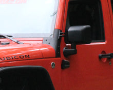 Load image into Gallery viewer, Kentrol 80574 Black Windshield Supports Pair 07-18 Wrangler JK