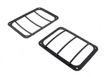 Load image into Gallery viewer, Kentrol 80582 Black Taillight Guard Pair 07-18 Wrangler JK