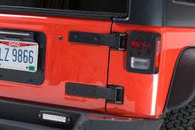 Load image into Gallery viewer, Kentrol 80702 Black Heritage Taillight Guard 07-18 Wrangler JK