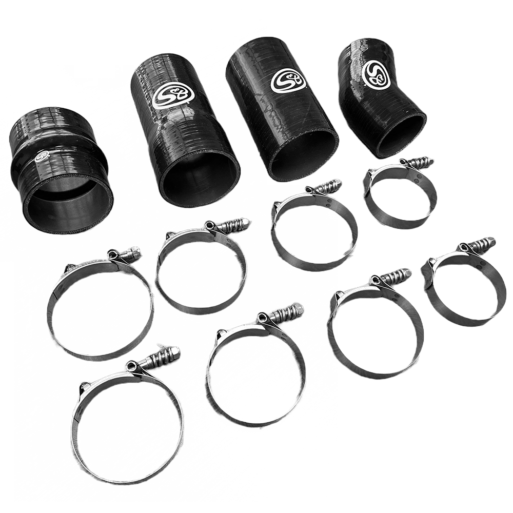 S&B 83-2000 Hot And Cold Side Boot Kit For 03-04 Ford F250/F350 6.0L Powerstroke