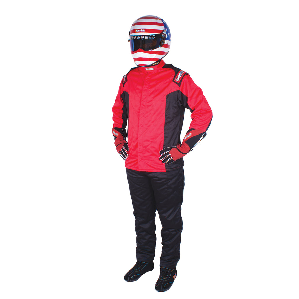 RaceQuip Nomex Multi Layer Fire Suit Jacket Red Medium