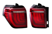 Load image into Gallery viewer, Morimoto LF738 XB LED Tail Lights Fits 4Runner 10-24 Pair / Red Gen 2