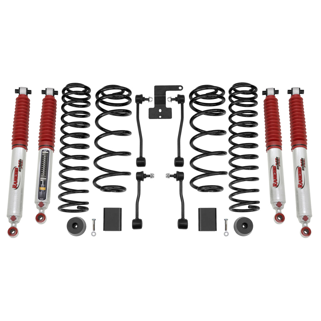 Rancho RS66121BR9 Sport System w/Shocks Fits 18-20 Wrangler (JK) Wrangler (JL)