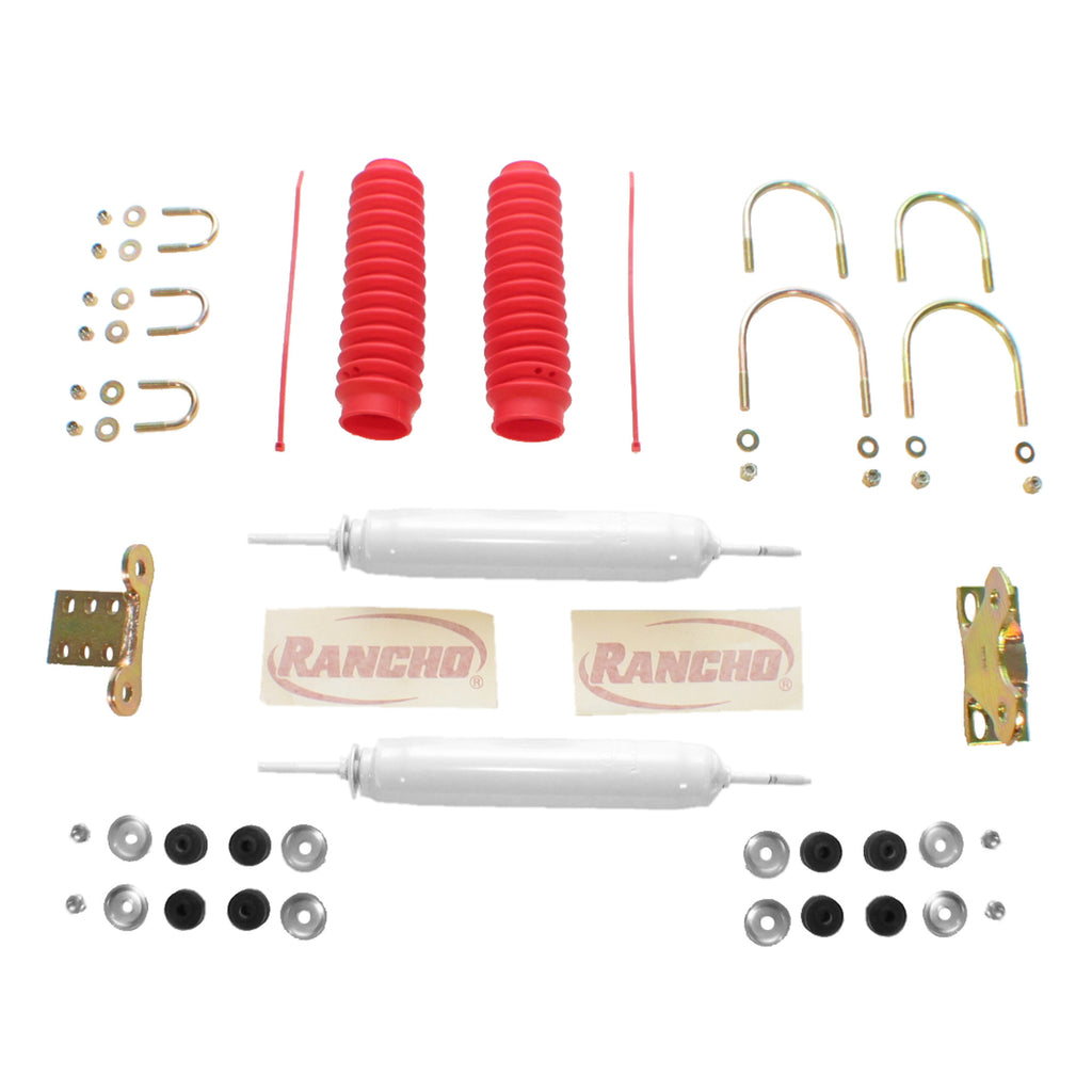 Rancho RS98501 Steering Stabilizer; Dual Kit