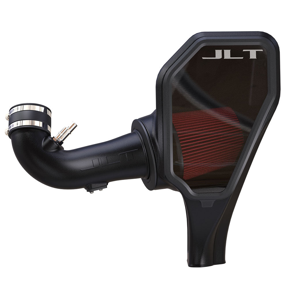 S&B CAI-75-5142 JLT Cold Air Intake with Snap-In Lid For 15-22 Ford Mustang GT 5.0L Cotton Cleanable Red