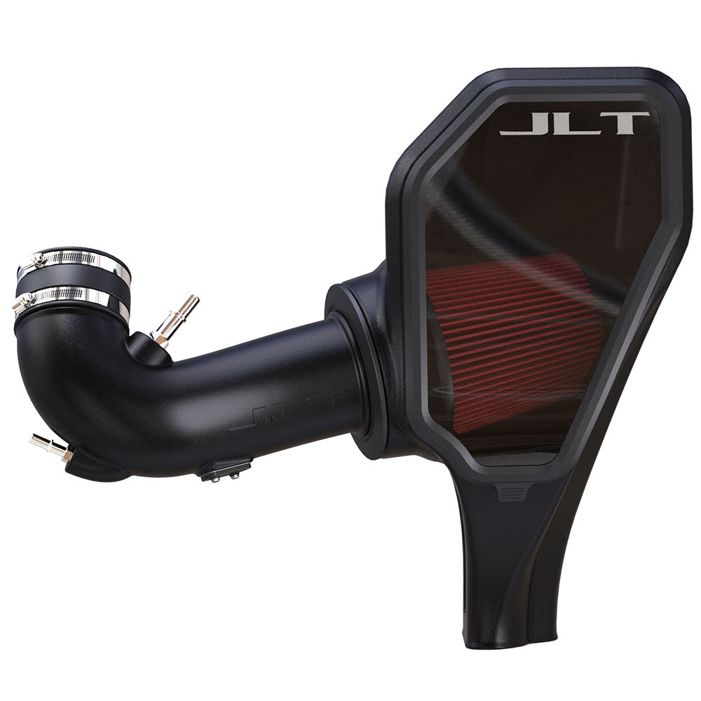 S&B CAI-75-5147 JLT Cold Air Intake with Snap-In Lid For 18-22 Ford Mustang GT 5.0L Cotton Cleanable Red