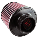 S&B Filter CR-90008 Air Filter for Competitor Intakes AFE XX-90008 Oiled Cotton Cleanable Red