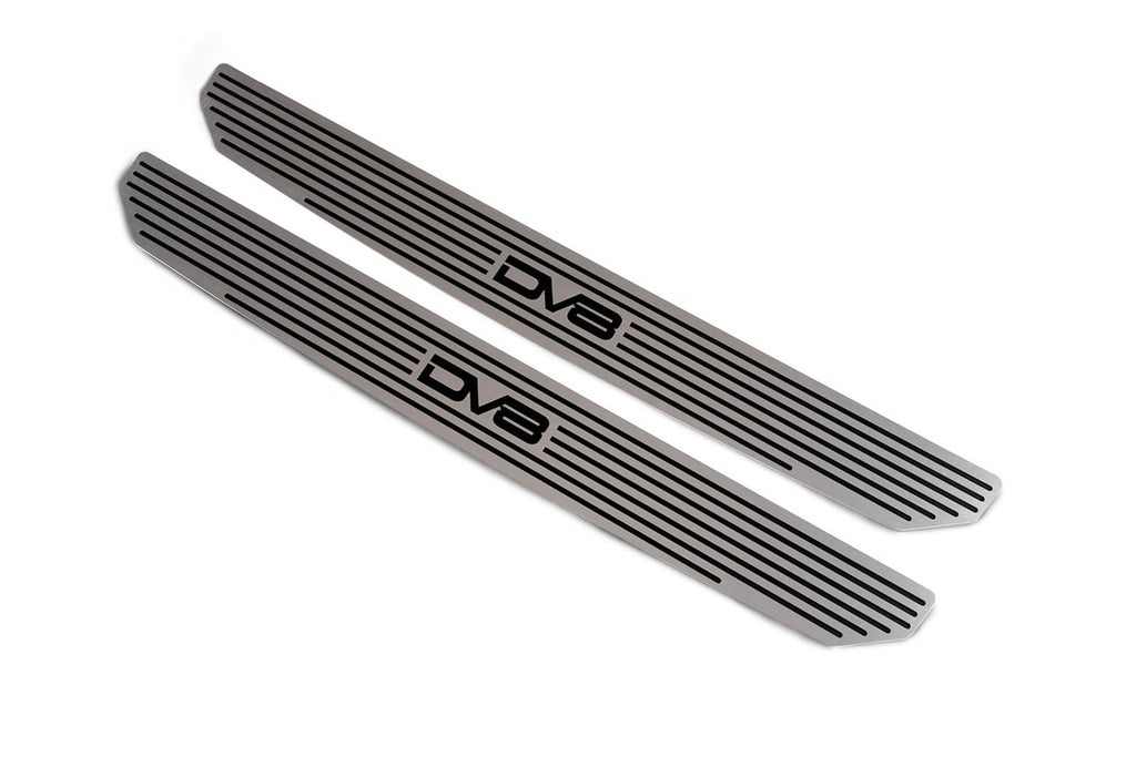 DV8 Offroad D-JL-180014-SIL2 Door Sill Plates Fits 18-22 Gladiator Wrangler (JL)