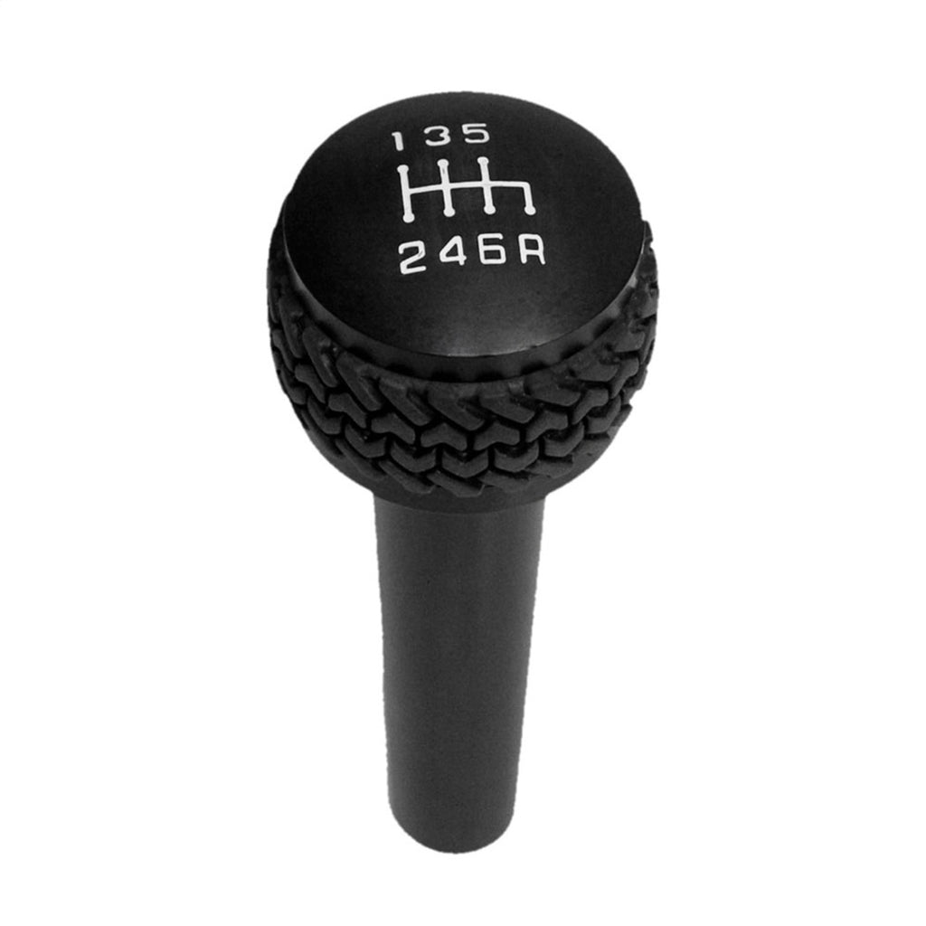 DV8 Offroad D-JP-180012-BK 6-Speed Shift Knob Fits Wrangler (JK) Wrangler (TJ)