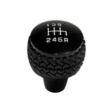 DV8 Offroad D-JP-181112-BK 6-Speed Shift Knob Fits Wrangler (JK) Wrangler (JL)