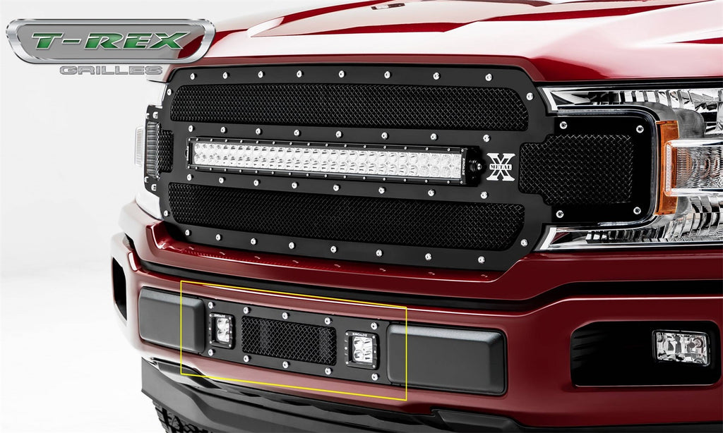 T-Rex Grilles 6325791 Torch Series LED Light Grille Fits 18-20 F-150