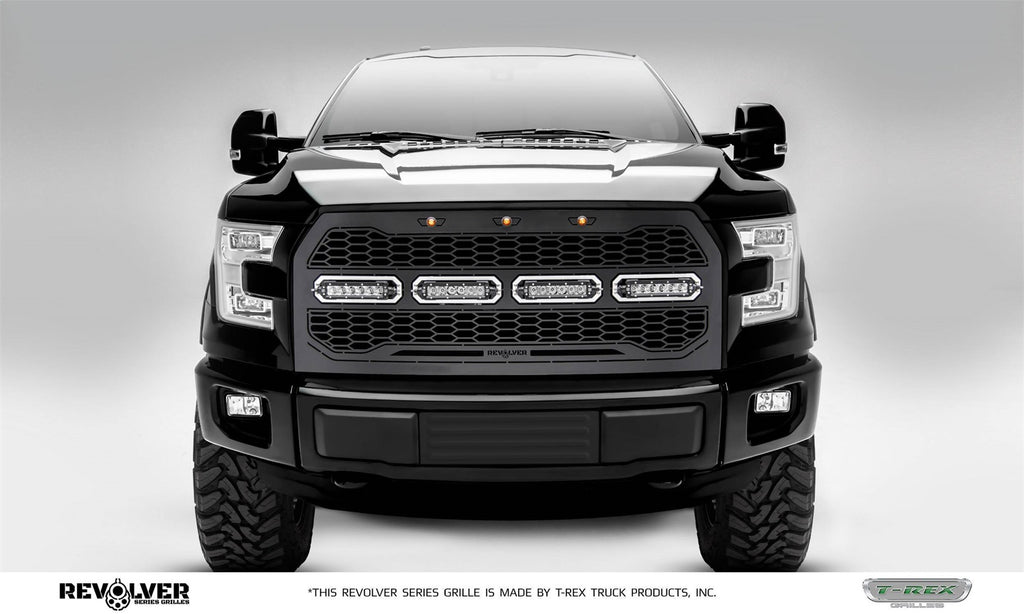 T-Rex Grilles 6515731 Revolver Series LED Grille Fits 15-17 F-150