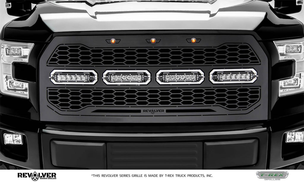 T-Rex Grilles 6515731 Revolver Series LED Grille Fits 15-17 F-150
