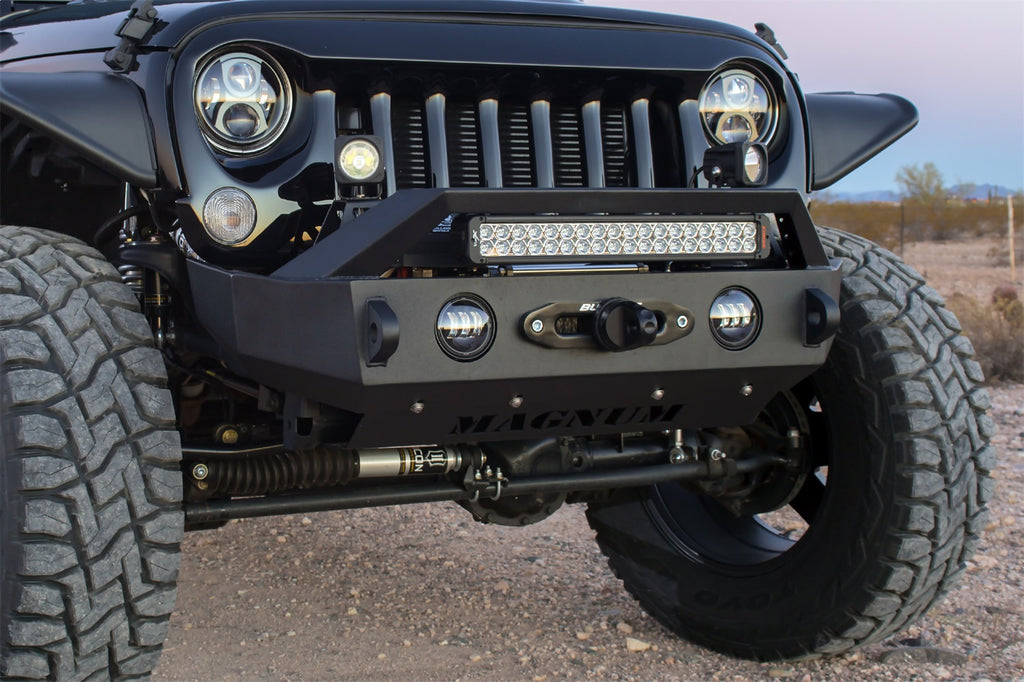 Raptor FBM21JPN-RT Magnum Front Winch Bumper Fits Wrangler (JK) Wrangler (JL)