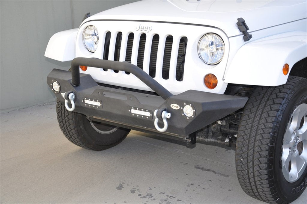 DV8 Offroad FBSHTB-07 Front Bumper Fits Gladiator Wrangler (JK) Wrangler (JL)