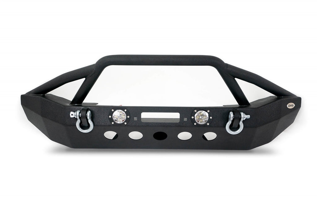 DV8 Offroad FBSHTB-08 Front Bumper Fits Gladiator Wrangler (JK) Wrangler (JL)