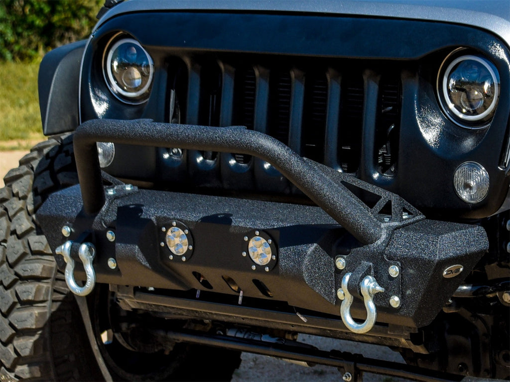 DV8 Offroad FBSHTB-11 Front Bumper Fits Gladiator Wrangler (JK) Wrangler (JL)