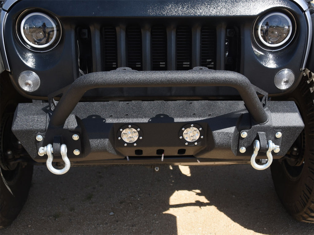 DV8 Offroad FBSHTB-11 Front Bumper Fits Gladiator Wrangler (JK) Wrangler (JL)