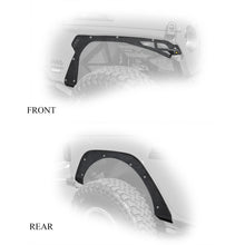 Load image into Gallery viewer, DV8 Offroad FDJL-03 Fender Flare Delete Kit Fits 18-22 Wrangler (JL)