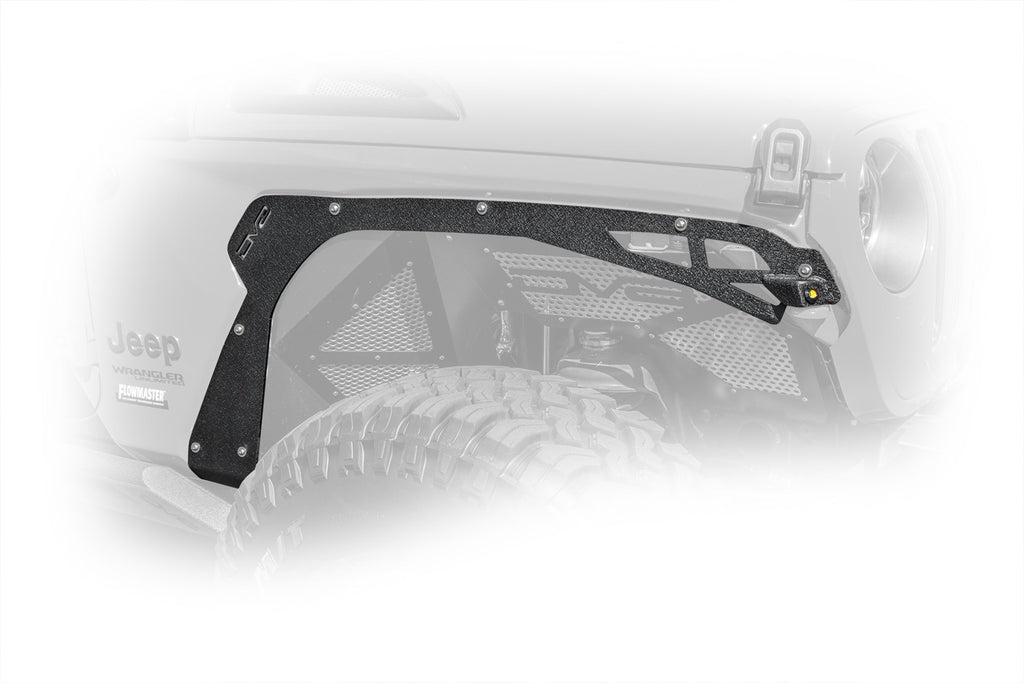 DV8 Offroad FDJL-03 Fender Flare Delete Kit Fits 18-22 Wrangler (JL)