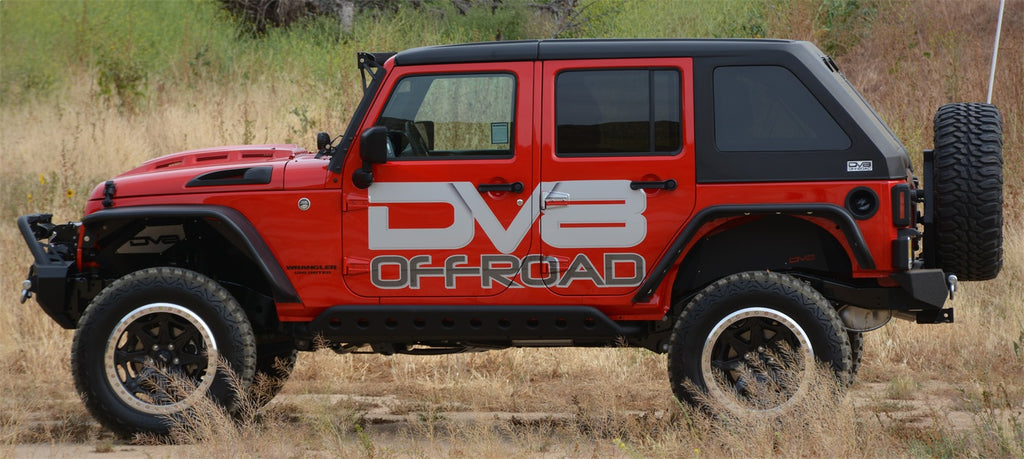 DV8 Offroad HDMB07-02 Heat Dispersion Hood Fits Wrangler (JK) Wrangler (JL)