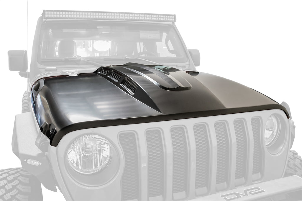 DV8 Offroad HDMBJL-01 Heat Dispersion Hood Fits 18-22 Gladiator Wrangler (JL)