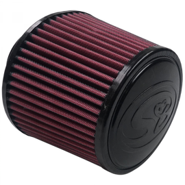 S&B Filter KF-1019-1 Air Filter For Intake Kits 75-5004 Oiled Cotton Cleanable Red