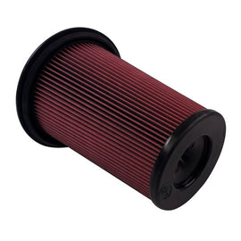 S&B Filter KF-1072 Air Filter For Intake Kit 75-5128 Oiled Cotton Cleanable Red