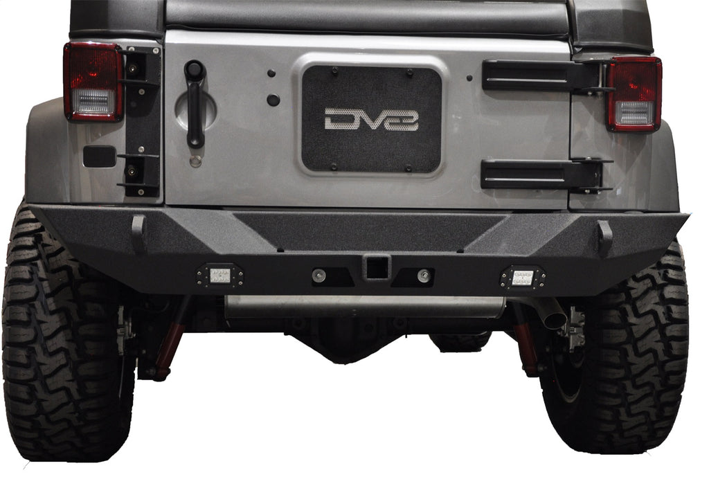 DV8 Offroad RBSTTB-10 Rear Bumper Fits 07-18 Wrangler (JK) Wrangler (JL)