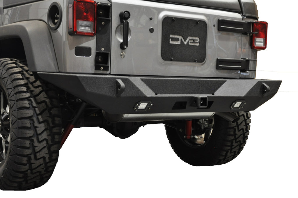 DV8 Offroad RBSTTB-10 Rear Bumper Fits 07-18 Wrangler (JK) Wrangler (JL)