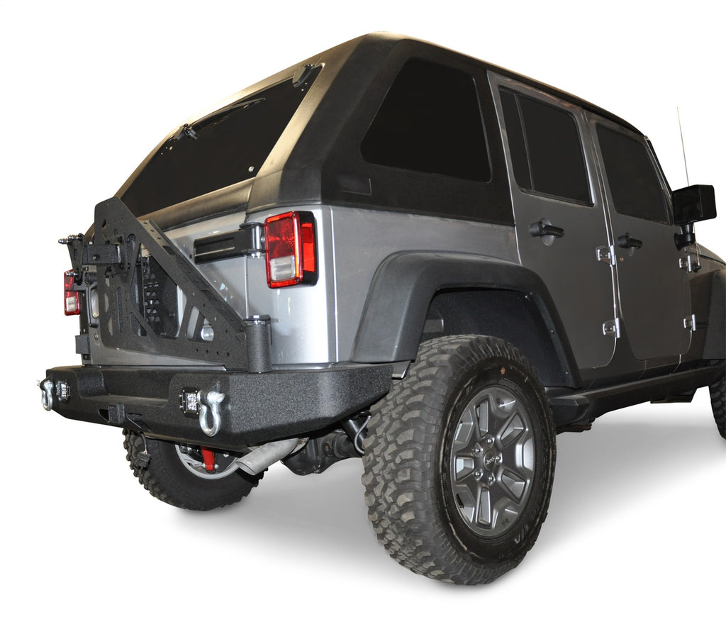 DV8 Offroad RBSTTB-11 Rear Bumper Fits 07-18 Wrangler (JK) Wrangler (JL)