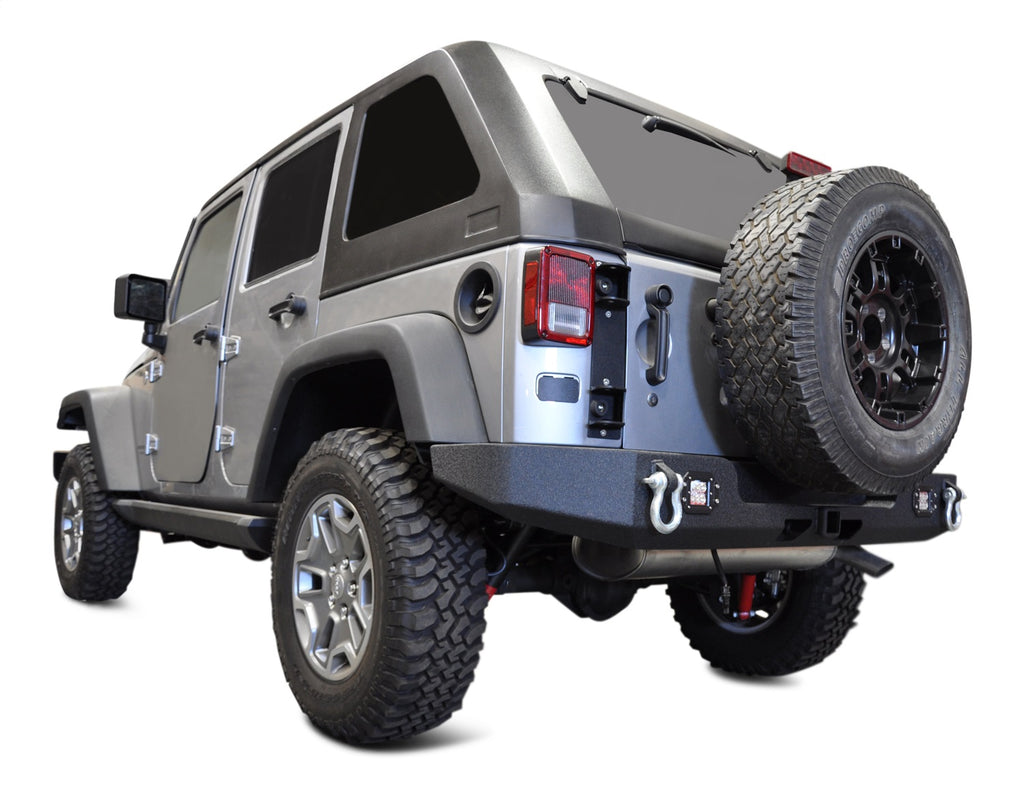 DV8 Offroad RBSTTB-11 Rear Bumper Fits 07-18 Wrangler (JK) Wrangler (JL)