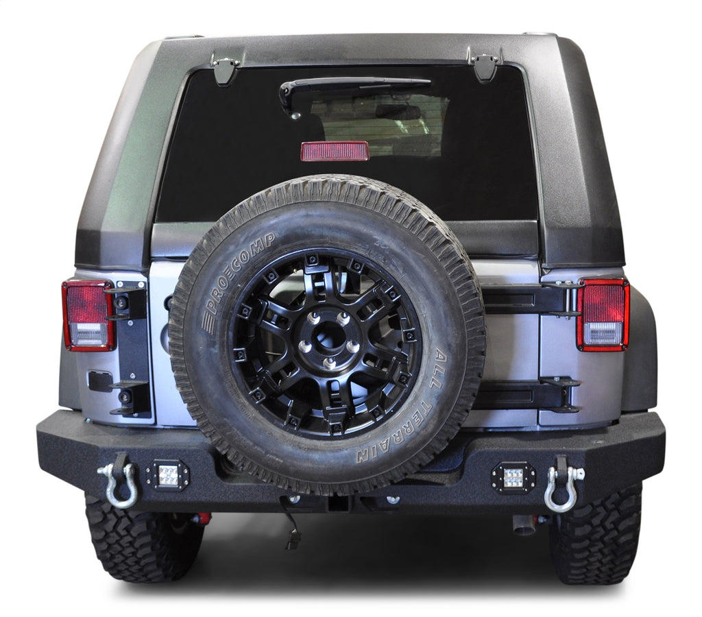 DV8 Offroad RBSTTB-11 Rear Bumper Fits 07-18 Wrangler (JK) Wrangler (JL)