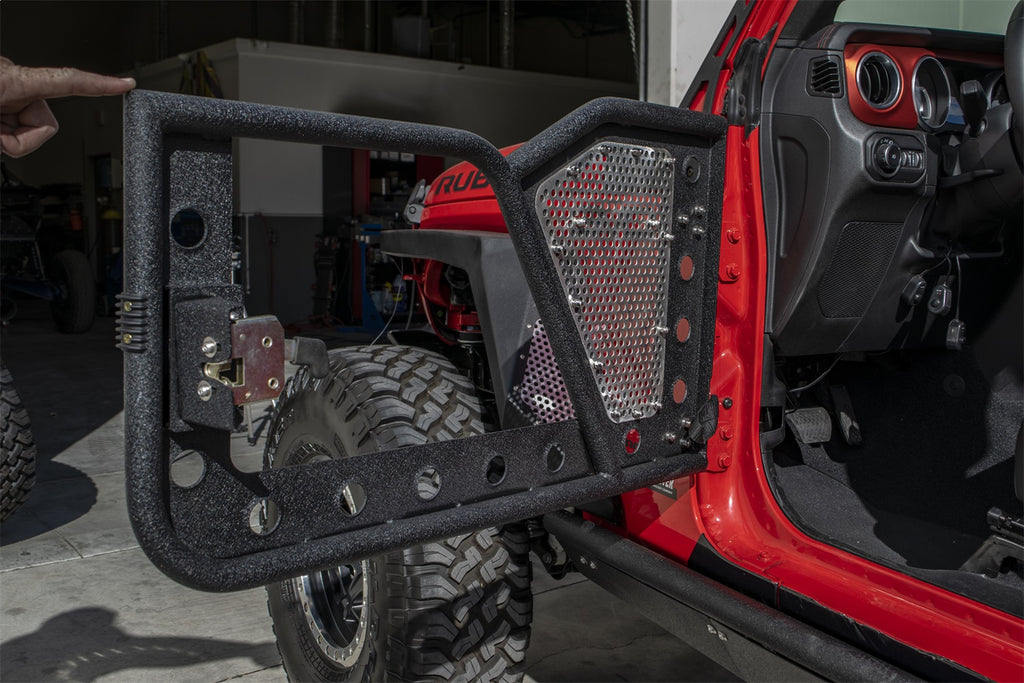 DV8 Offroad RDJL-01F Rock Doors Fits 18-22 Gladiator Wrangler (JL)