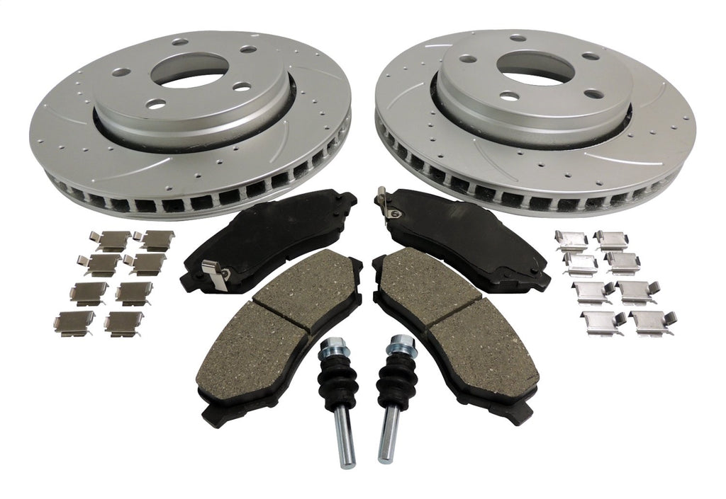 RT Off-Road Front Disc Brake Service Kit for JK Wrangler w 11.89" Rotor