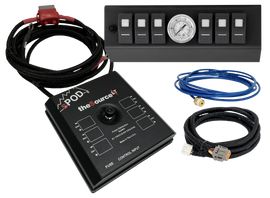 sPOD SLA0708JKA SourceLT and Amber LED Switch Panel for JK 2007-2008