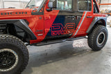 DV8 Offroad SRJL-02 Rock Slider w/Step Fits 18-22 Wrangler (JL)