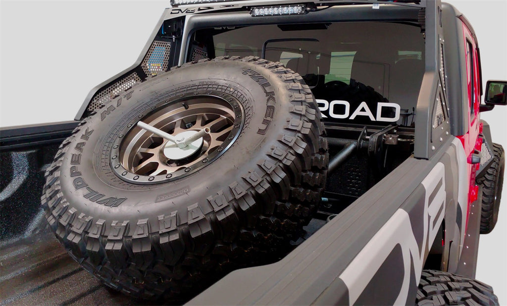 DV8 Offroad TCGL-01 Tire Carrier Fits 20-22 Gladiator