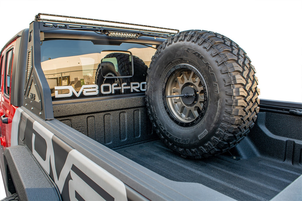 DV8 Offroad TCGL-02 Tire Carrier Fits 20-22 Gladiator