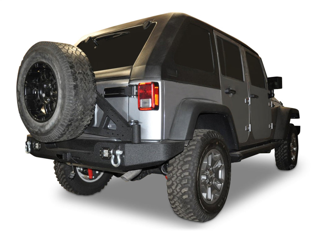 DV8 Offroad TCSTTB-06 Tire Carrier Fits 07-18 Wrangler (JK) Wrangler (JL)