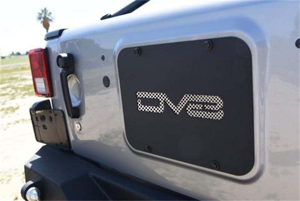 DV8 Offroad TS01RJK Tramp Stamp Tailgate Cover Fits Wrangler (JK) Wrangler (JL)