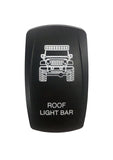 sPOD VVPZCJK-512R JK Roof Light Bar Rocker Switch